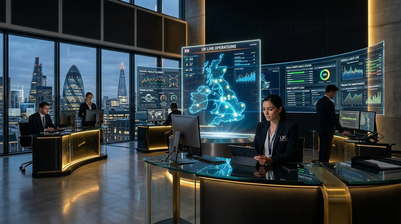 CarCox UK Live Operations Center