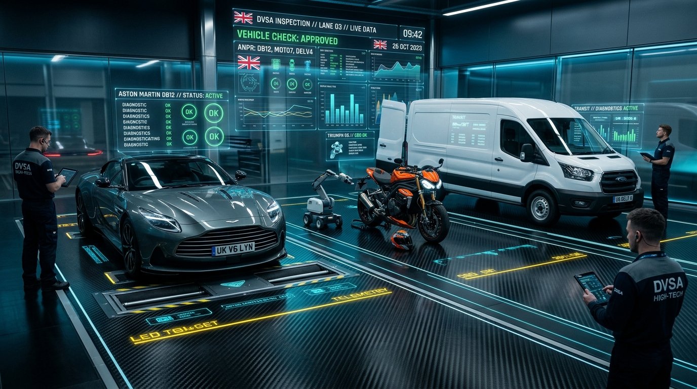 CarCox DVSA Inspection Bay - Cars, Motorcycles, Commercial Vans